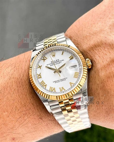 gents two tone datejust rolex new|Rolex Datejust price chart.